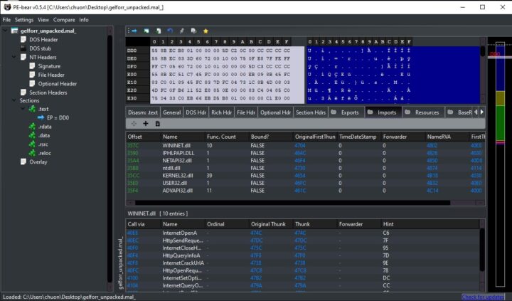 HANCITOR: Analysing The Main Loader | 0ffset Training Solutions